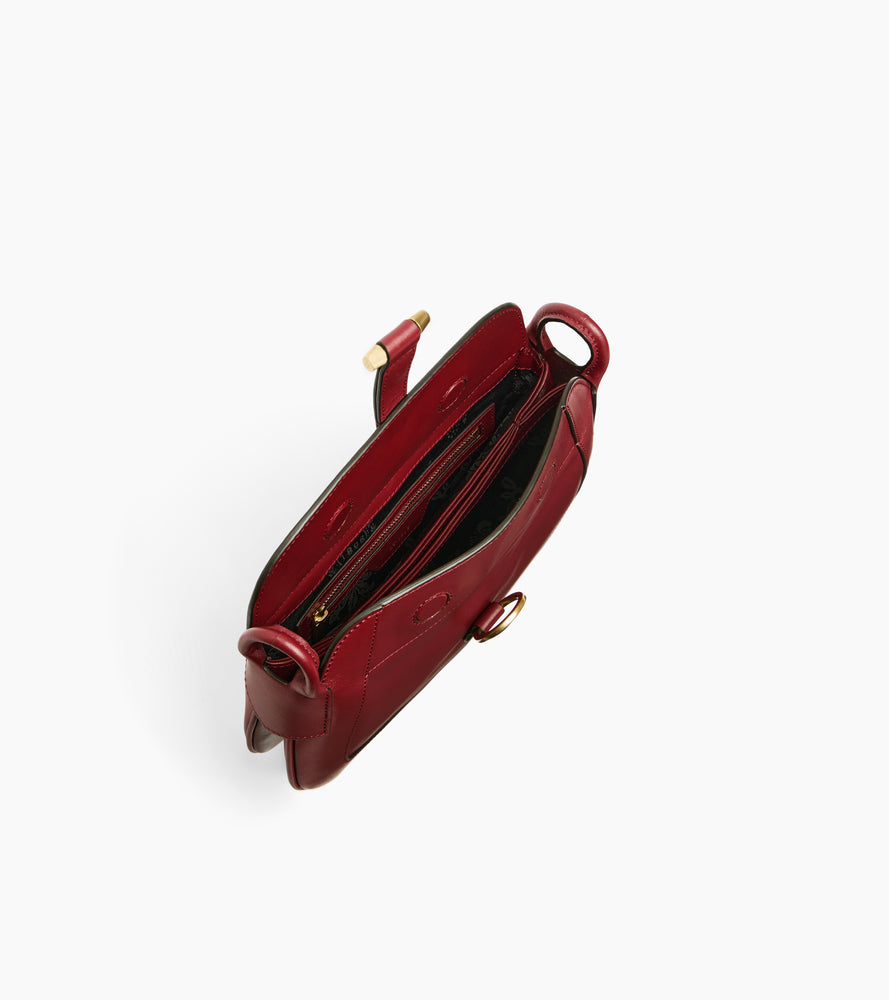 Petit sac bandoulière Pia en cuir lisse
