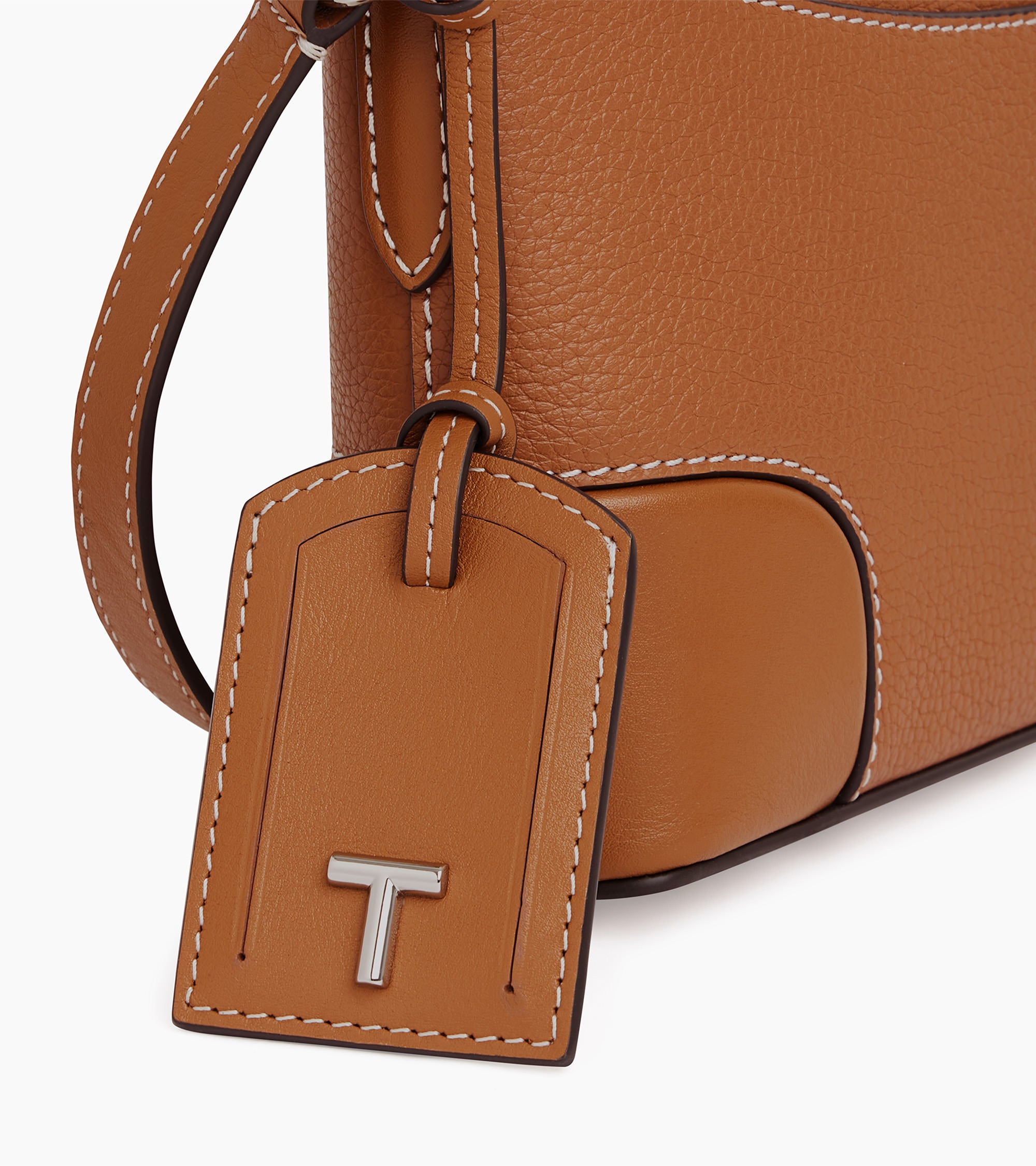 Romy small smooth grained shoulder bag