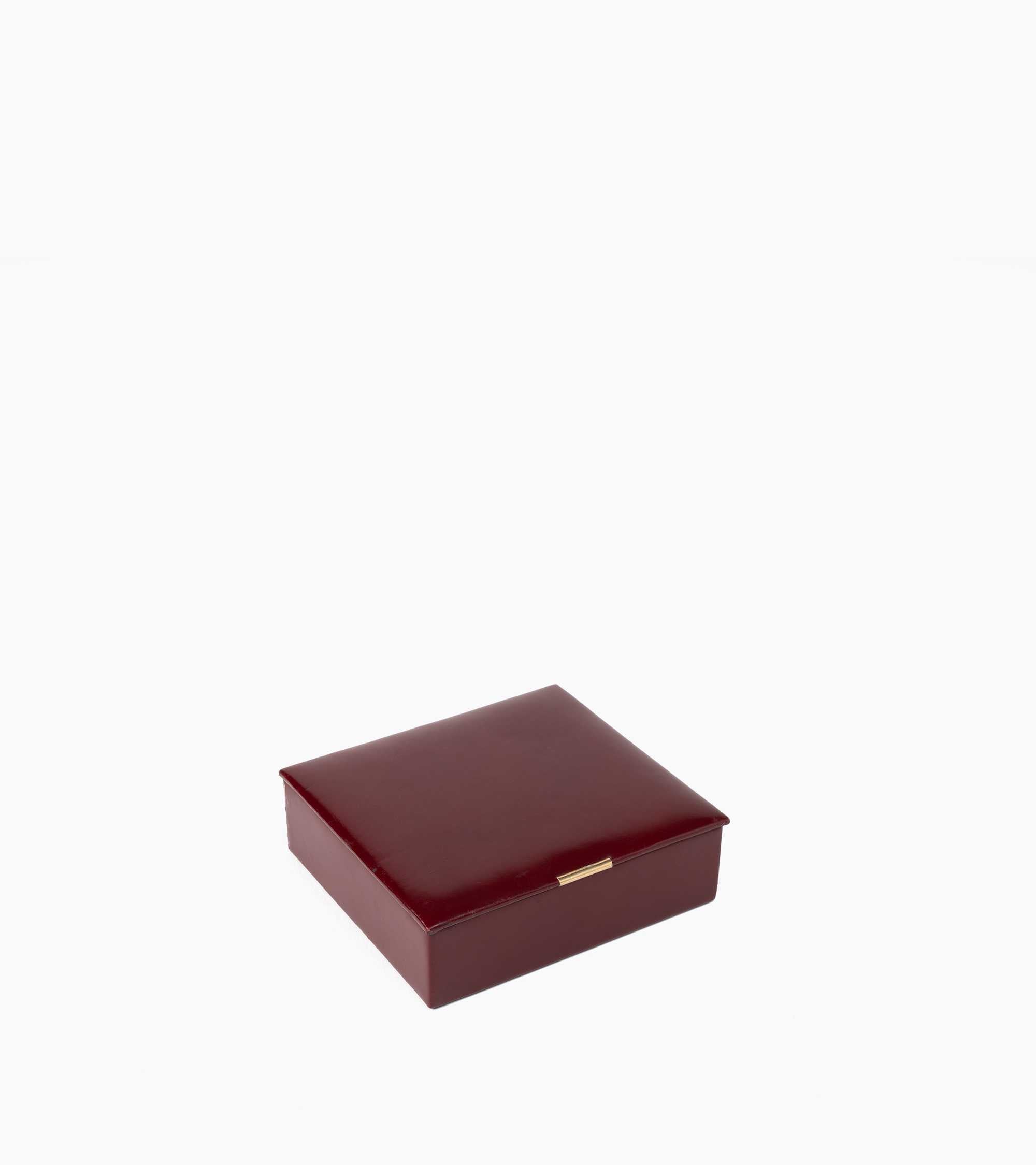 Estuche para juegos de cartas modelo pequeño de piel
