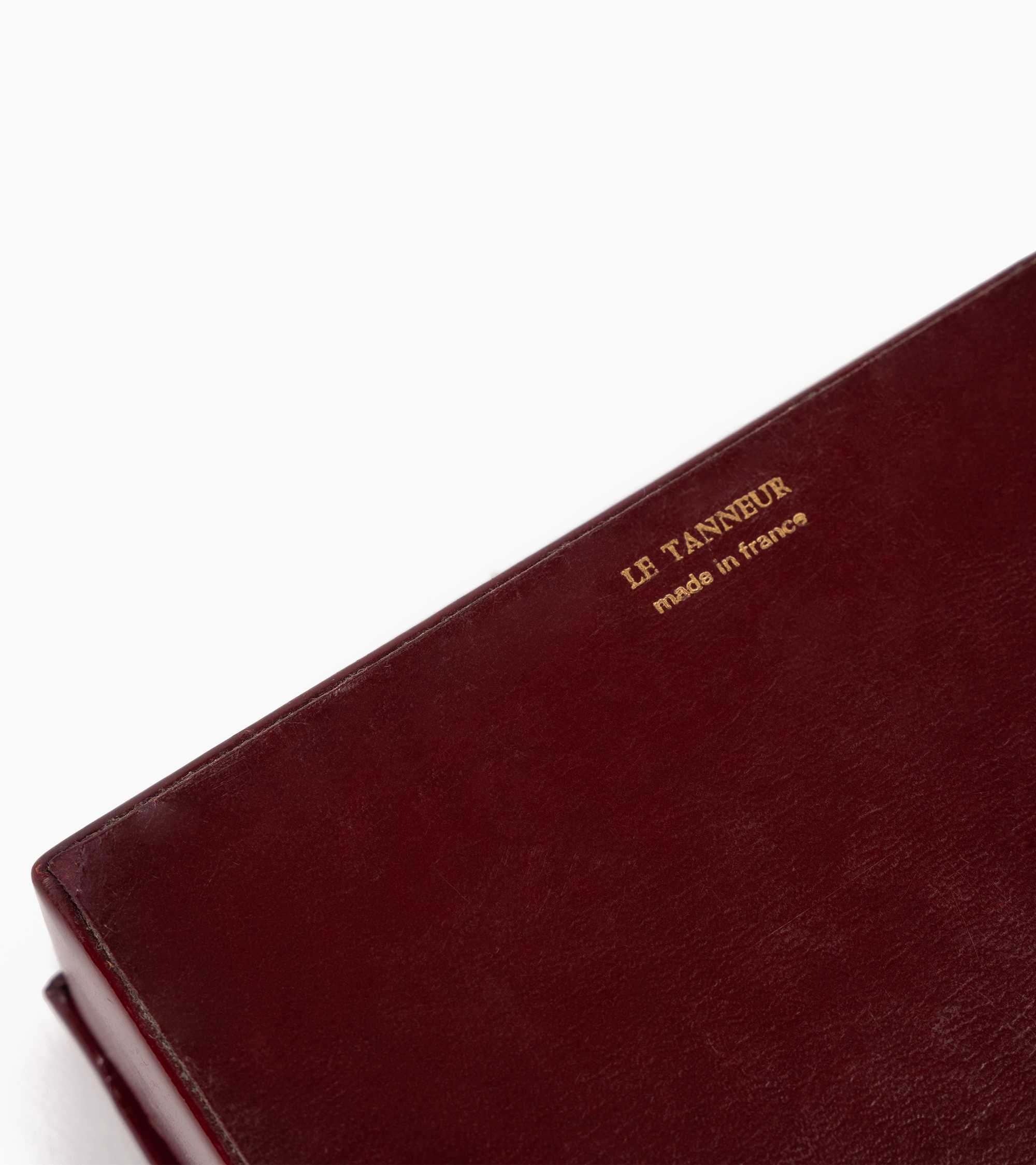 Estuche para juegos de cartas modelo pequeño de piel
